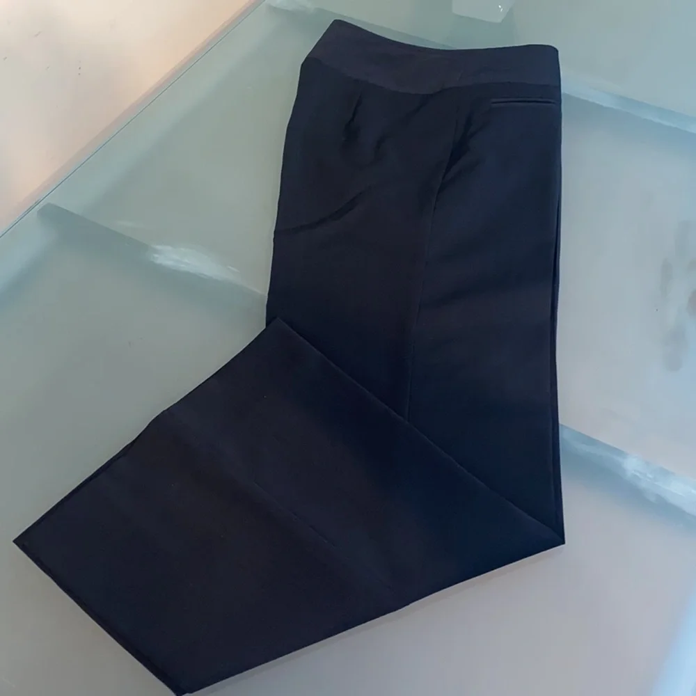 Trina Turk Pants Trina Turk WOOL Wide Leg Pants Size 0 MSRP $278 - Picture 4 of 5